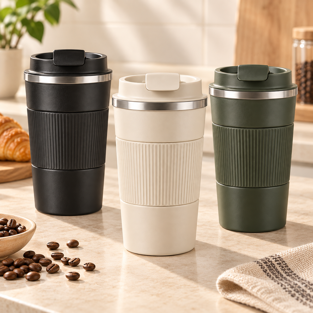 DAILYMERO® Insulated Travel Coffee Tumbler